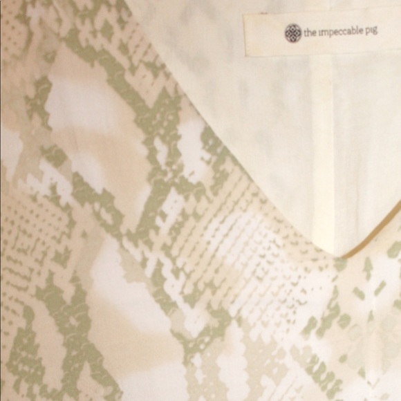 Impeccable Pig snake print sundress - Picture 2 of 2